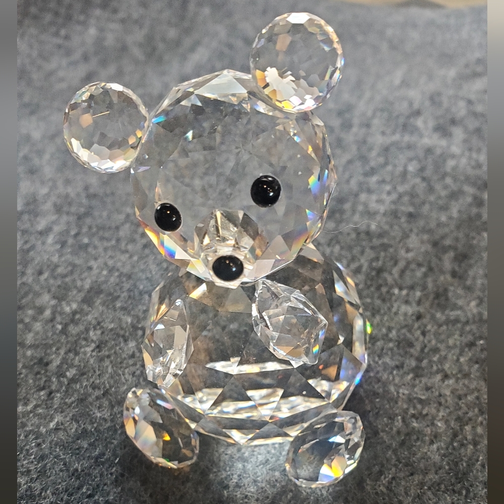 Swarovski Crystal Teddy Bear Figurine 7637